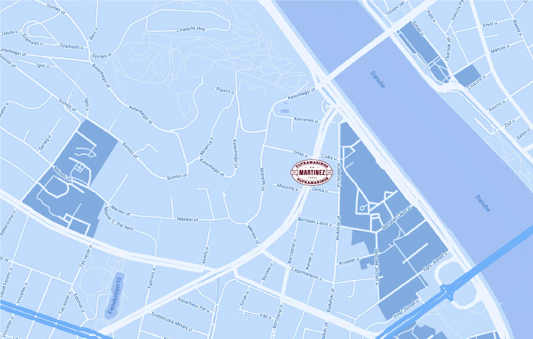 Ultramarinos Martínez map